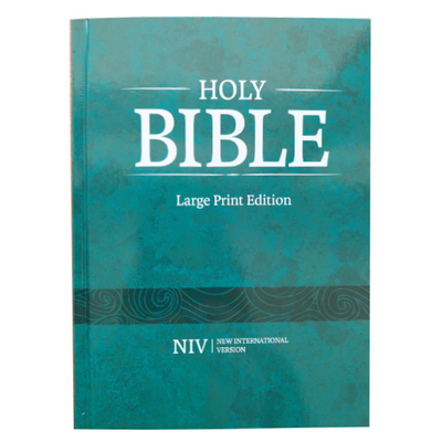 NIV Illustrated Large Print Hard Cover