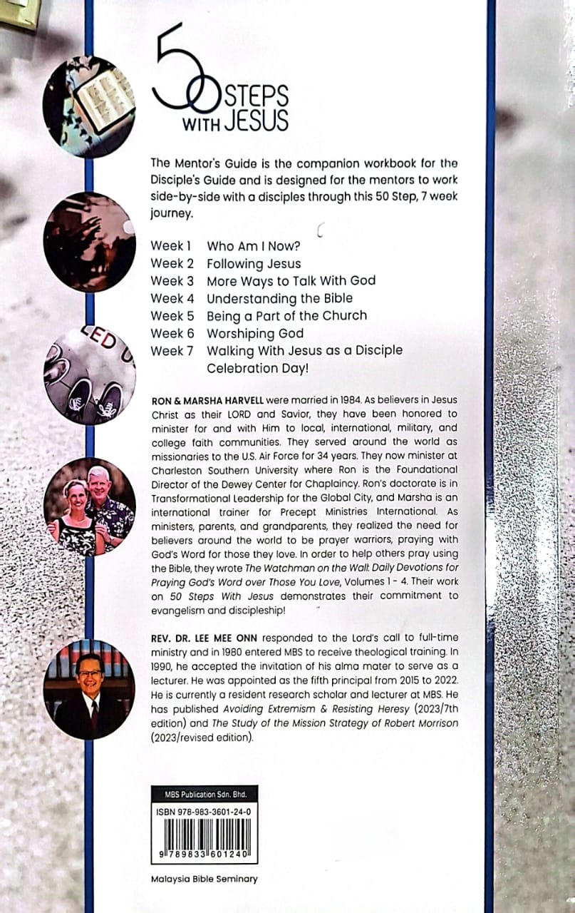 50 Steps With Jesus: Learning to Walk Daily With the Lord