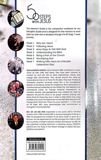 50 Steps With Jesus: Learning to Walk Daily With the Lord